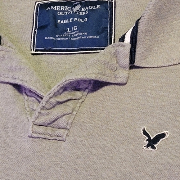 American Eagle Men's Polo Shirt - Picture 2 of 2